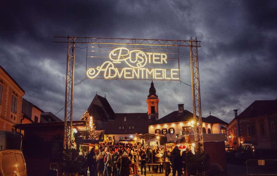 Besuchen Sie die Elfenhof Vinothek bei der Ruster Adventmeile